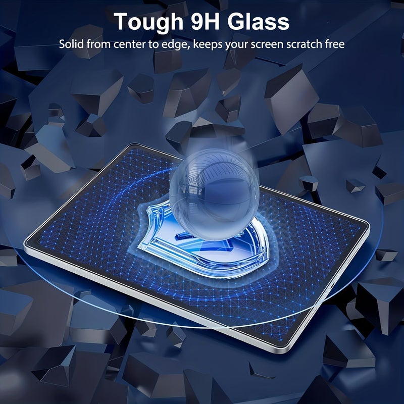 2 Pack HD Tempered Glass Screen Protector For Samsung Galaxy Tab S10 Lite 10.9 Inch 2025 Compatible With Galaxy Tab S10 FE Scratch Resistant High Responsiveness S Pen Compatible Easy Installation - Image 3