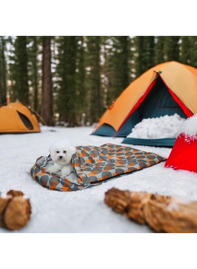 Heated Dog Bed with Portable Thermal Sleep Bag for Small Medium Large Dogs - Image 4