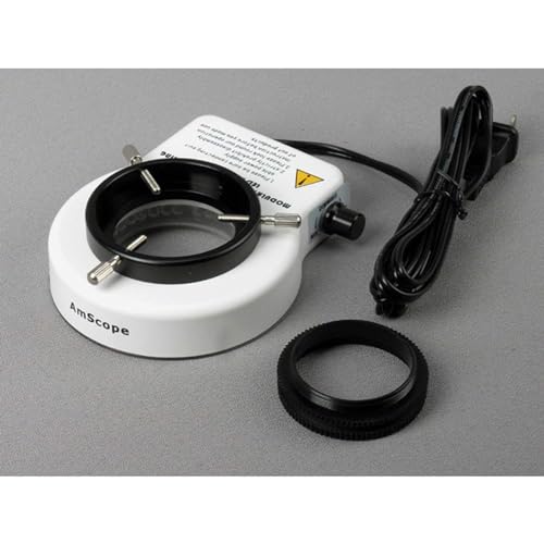 AmScope أمسكوب LED-80S 80 LED ميكروسكوب بحلقة إضاءة مدمجة مع مخفت مدمج - Image 2