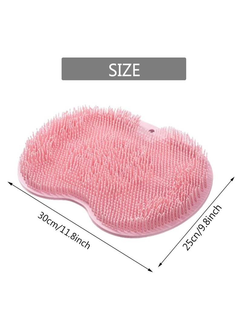Silicone bath brush, Foot scrubber, Bath mat, Exfoliating brush, Dead skin remover, Massage pad, Silicone scrubber for bathroom, Non-slip massage pad - Image 3