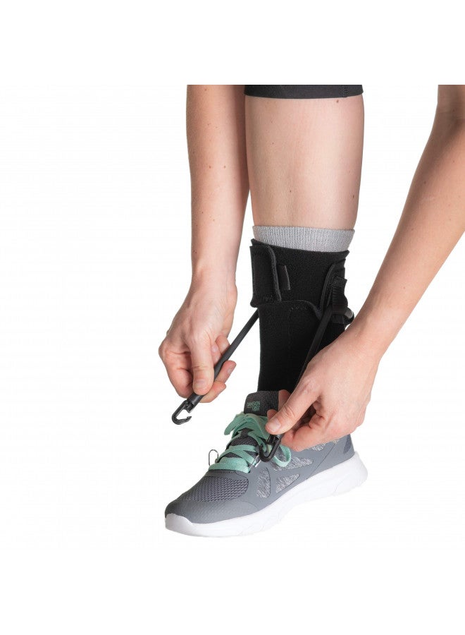 Core Products FootFlexor Foot Drop Brace for Walking, Soft Ankle Foot Orthosis for Men and Women, XSmall - Small - Image 4