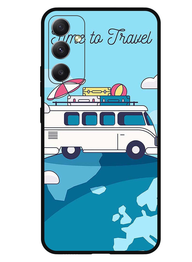 Theodor Protective Case Anti Scratch Shock Proof Bumper Cover For Samsung Galaxy M14 Time To Travel - Image 1