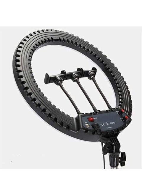 Ring Light With Photography tripod Stand And Remote Control for tiktok snapchat youtube online streaming 21-inch Big Selfie light RL-21 with Remote Black