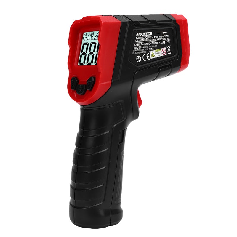 Non Contact Thermometer ±2% Accuracy 0.5s Response - -32°C To 400°C Range Large LCD Screen Infrared Thermometer For Home Kitchen Industrial Use - Image 3