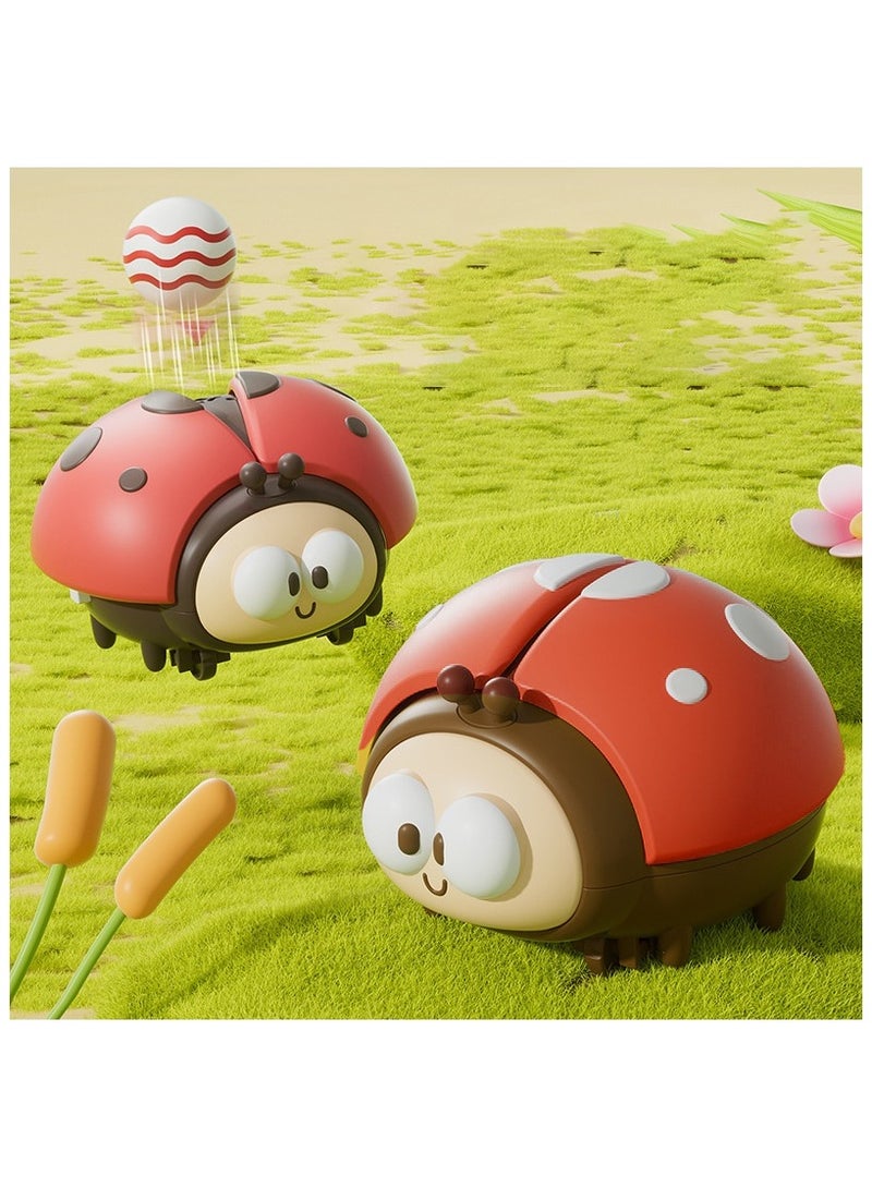 Betaoby Children's Ladybug Hover Ball Toy, Sensory Flying Orb Ball Toys, Interactive Floating Ball Toy, Fine Motor Skills Toy for Kids, Educational Ball Blowing Toy, Montessori Toys Educational Toys - Image 2