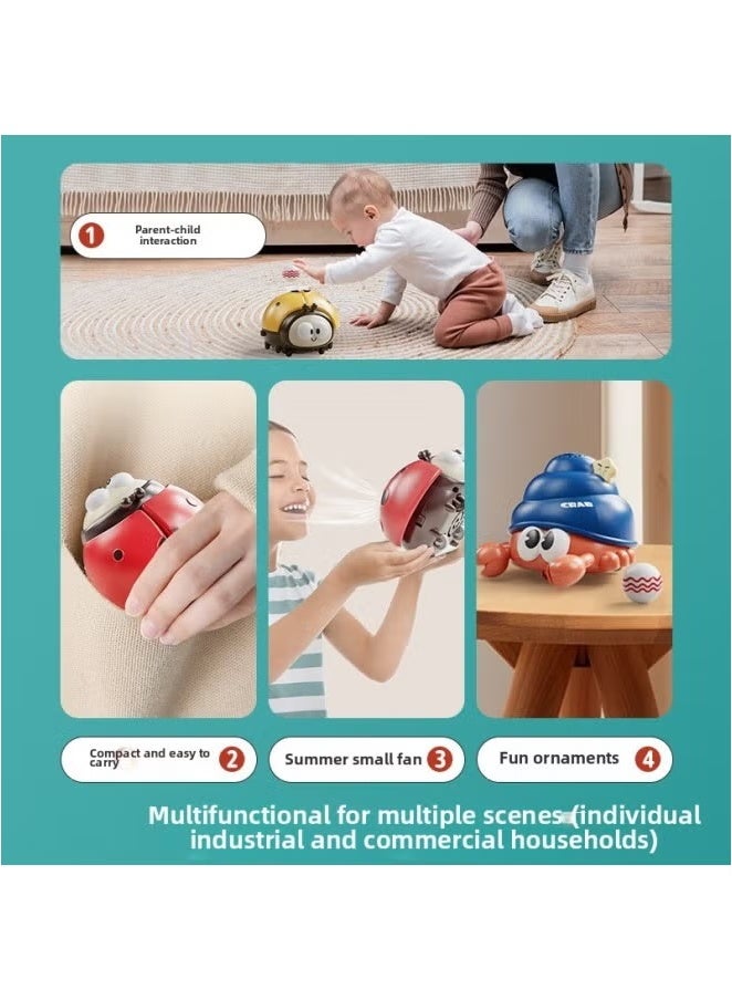 Betaoby Children's Ladybug Hover Ball Toy, Sensory Flying Orb Ball Toys, Interactive Floating Ball Toy, Fine Motor Skills Toy for Kids, Educational Ball Blowing Toy, Montessori Toys Educational Toys - Image 3