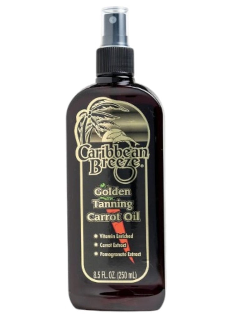 Caribbean Breeze - Carrot Tanning Oil 250ml - Image 1