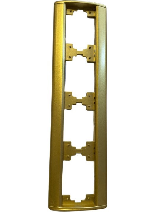 Demirbağ Quadruple Frame Horizontal Metallic Honey Foam 329400  - Image 1