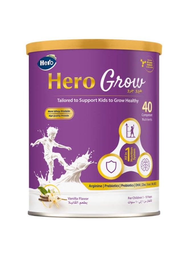 Hero Grow Vanilla Milk Powder 400 gm