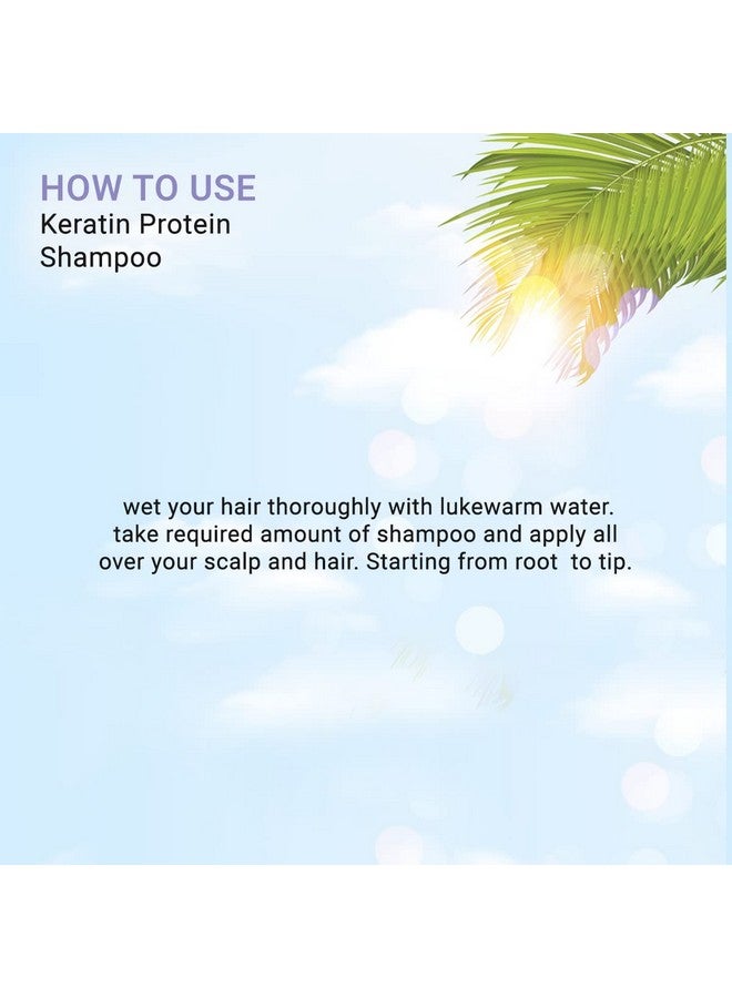 LA'BANGERRY Smoothing Keratin Protein Shampoo | Smoothens & Hydrates Dry Frizzy Hair | For Shiny, Straight Hair | Sulfate & Paraben Free | 250 ML - Image 5