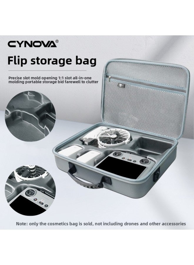 حقيبة تخزين CYNOVA لطائرة DJI Flip، حقيبة حمل تناسب الاستخدام الطويل، حقيبة كتف للهاتف المحمول - اللون: إصدار التحكم بشاشة Flip Rc2 - Image 2