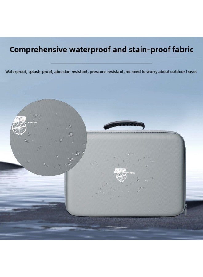 حقيبة تخزين CYNOVA لطائرة DJI Flip، حقيبة حمل تناسب الاستخدام الطويل، حقيبة كتف للهاتف المحمول - اللون: إصدار التحكم بشاشة Flip Rc2 - Image 3