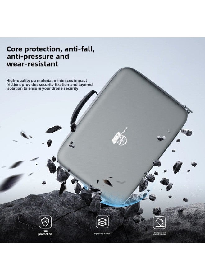 حقيبة تخزين CYNOVA لطائرة DJI Flip، حقيبة حمل تناسب الاستخدام الطويل، حقيبة كتف للهاتف المحمول - اللون: إصدار التحكم بشاشة Flip Rc2 - Image 5