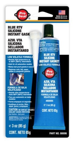 SealPro Pro Seal RTV Silicone Sealant,3 oz Tube,Blue - Image 5