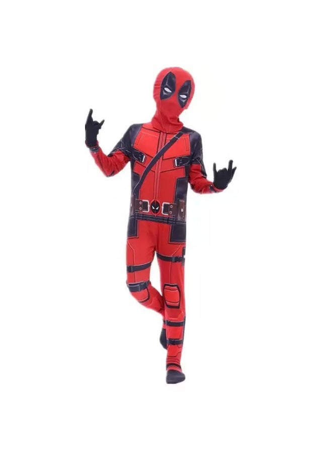 Compatible DeathPool Costume Cosplay Costume Stage Performance Clothes - Image 3