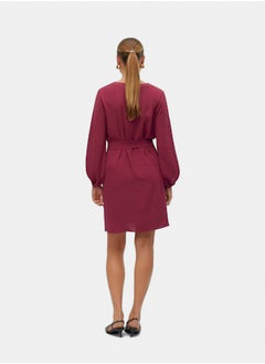 VERO MODA Vmolivia L/S Abk Dress Wvn Btq Ga  - Image 5