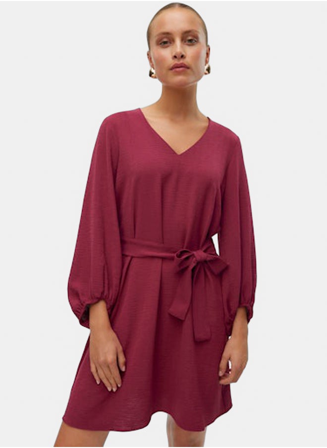VERO MODA Vmolivia L/S Abk Dress Wvn Btq Ga  - Image 2