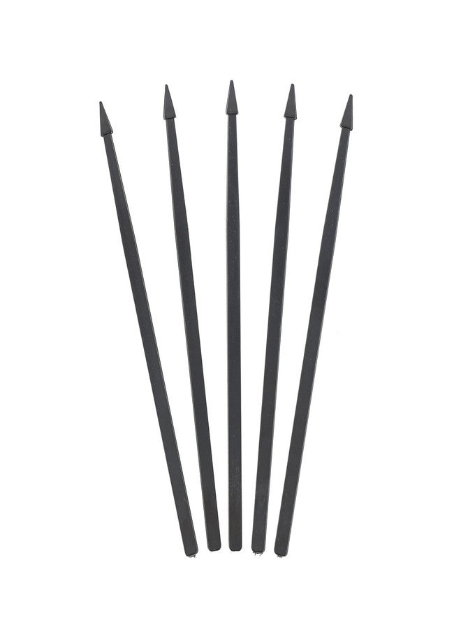 Royal Premium Black Plastic Arrow Picks, Package of 1000 - Image 2