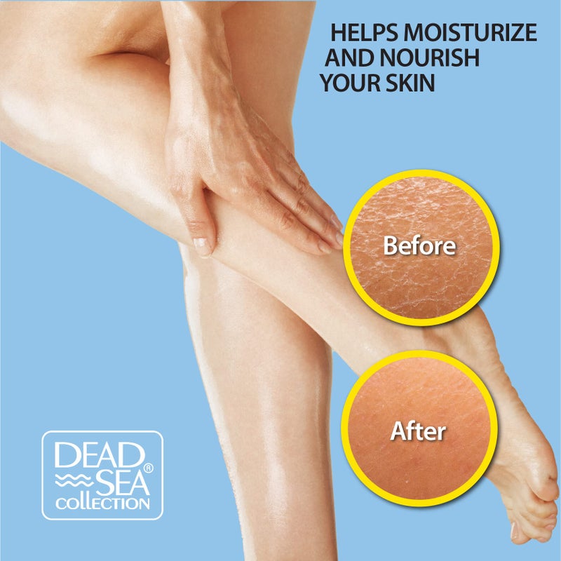 Dead Sea Collection Body Oil with Tea Tree-Dry Skin Moisturizer and Hydrating Massage - Nourishing Bath Oil - Increase Skin Elasticity and Provide Anti-Aging Support for Face and Body (4 fl.oz) - Image 3