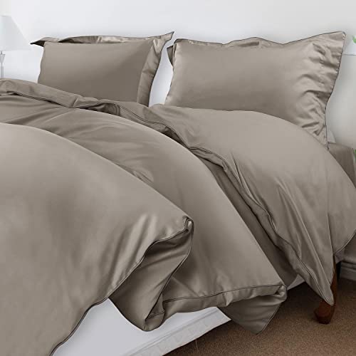 Spread Spain® Italian Cotton Closure Zipper, 500 Thread Count, Olive King Size Duvet/Quilt Cover, Soft and Breathable, Lightweight King Duvet Cover (90" x 108" Inches) - Image 1