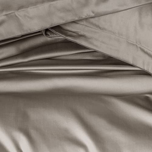 Spread Spain® Italian Cotton Closure Zipper, 500 Thread Count, Olive King Size Duvet/Quilt Cover, Soft and Breathable, Lightweight King Duvet Cover (90" x 108" Inches) - Image 5
