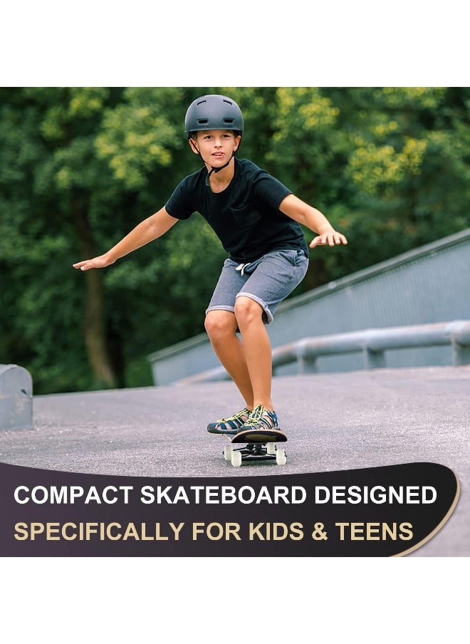 Sefulim Sefulim Skateboards, 31 x 8 inch Complete Skateboard for Beginners, 8 Layer Canadian Maple Double Kick Deck Concave Cruiser Trick, Light Up Wheel Skateboard for Kids Teens & Adults (Motorcycle)  - Image 5