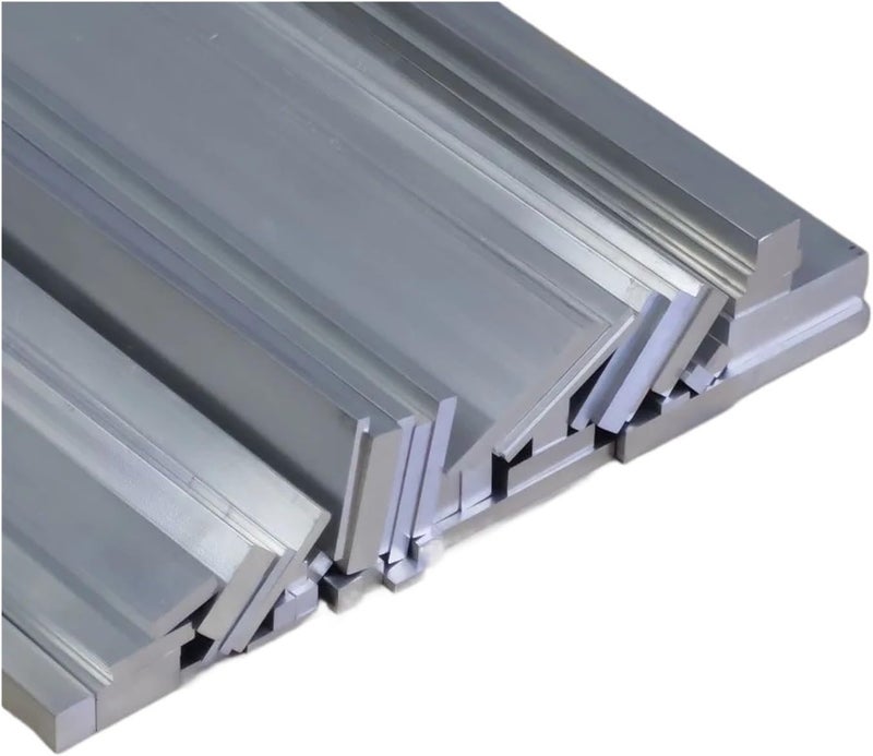 Aluminum Flat Bar Aluminium Alloy Plate Metal Solid Square Strip joyful(Length 300mm,8 x 10 mm) - Image 1