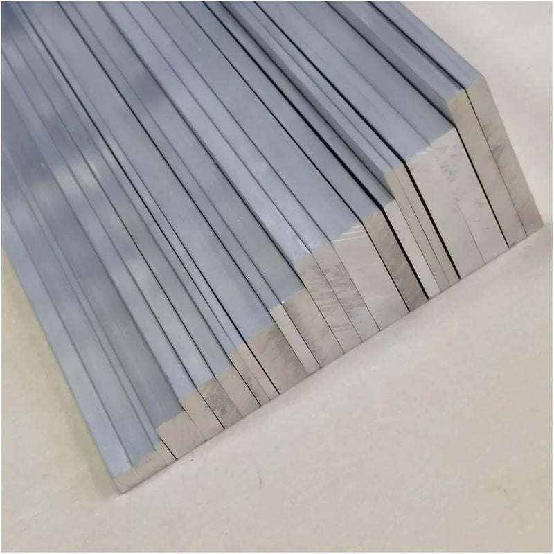 Aluminum Flat Bar Aluminium Alloy Plate Metal Solid Square Strip joyful(Length 300mm,8 x 10 mm) - Image 4
