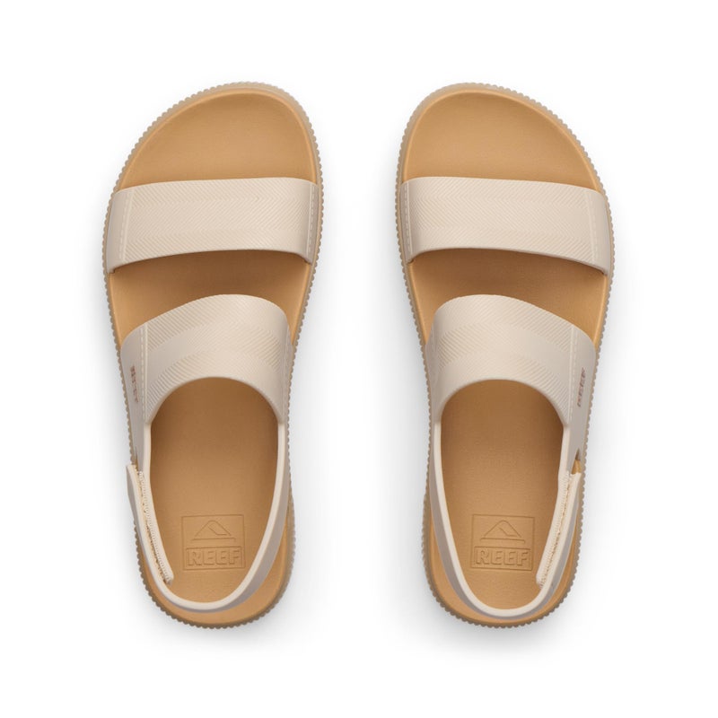 REEF Women's Water Vista Higher Platform Sandal, Water Friendly, Adjustable Strap, Vintage/Tan, 8 - Image 4