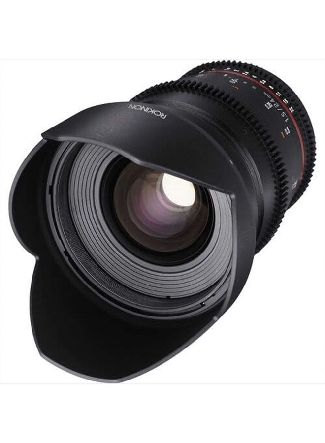 Rokinon Cine DS DS24M-C 24mm T1.5 ED AS IF UMC Full Frame Cine Wide Angle Lens for Canon EF  - Image 2