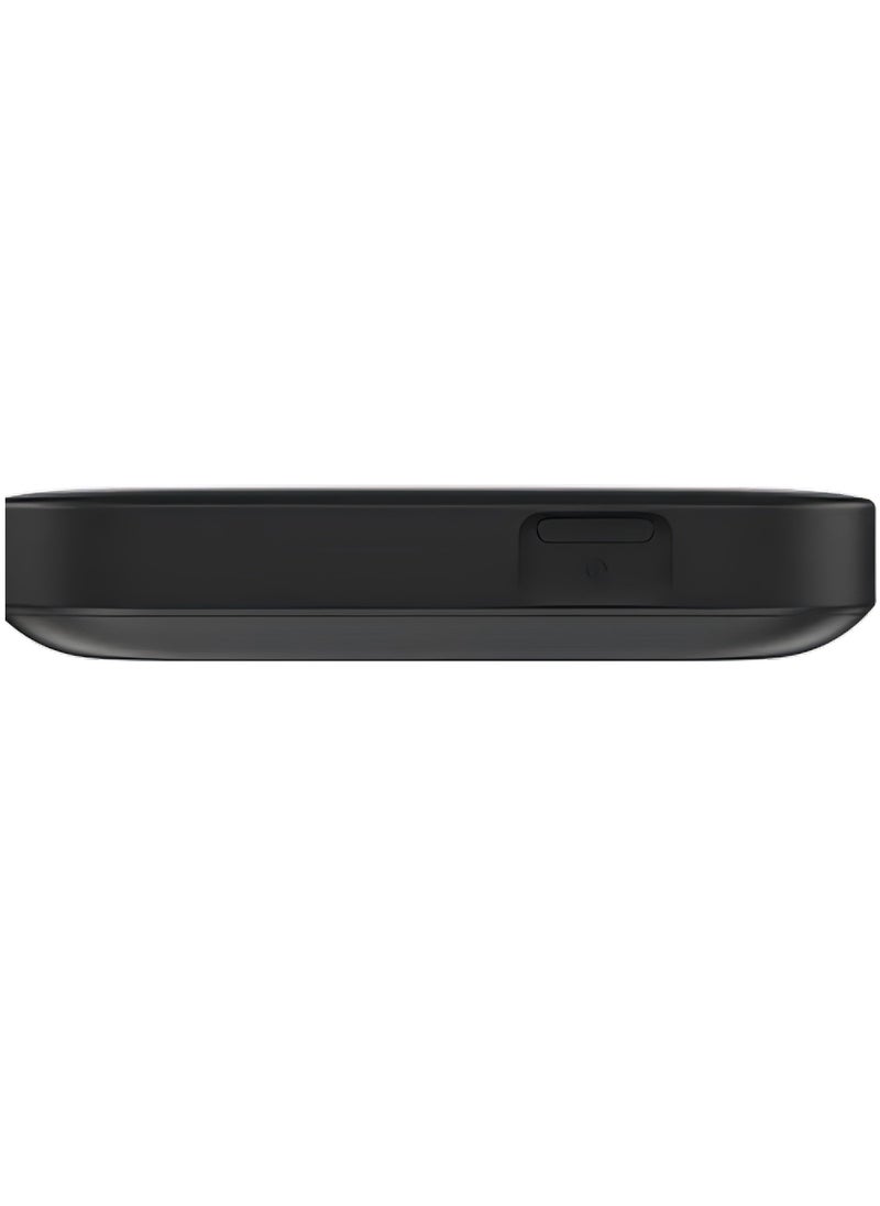 Alcatel - Alcatel Linkzone Cat12 600mbps 4G LTE Dual Band Pocket Router MW12VK Black - Image 1
