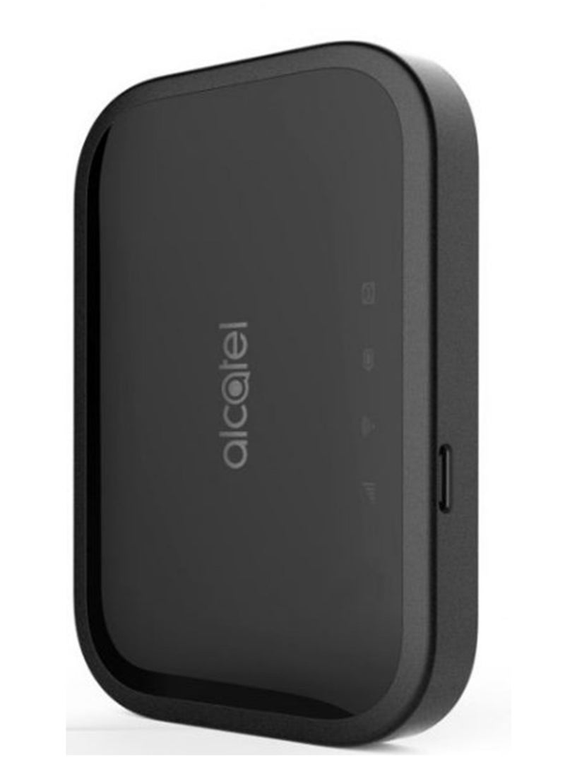 Alcatel - Alcatel Linkzone Cat12 600mbps 4G LTE Dual Band Pocket Router MW12VK Black - Image 1
