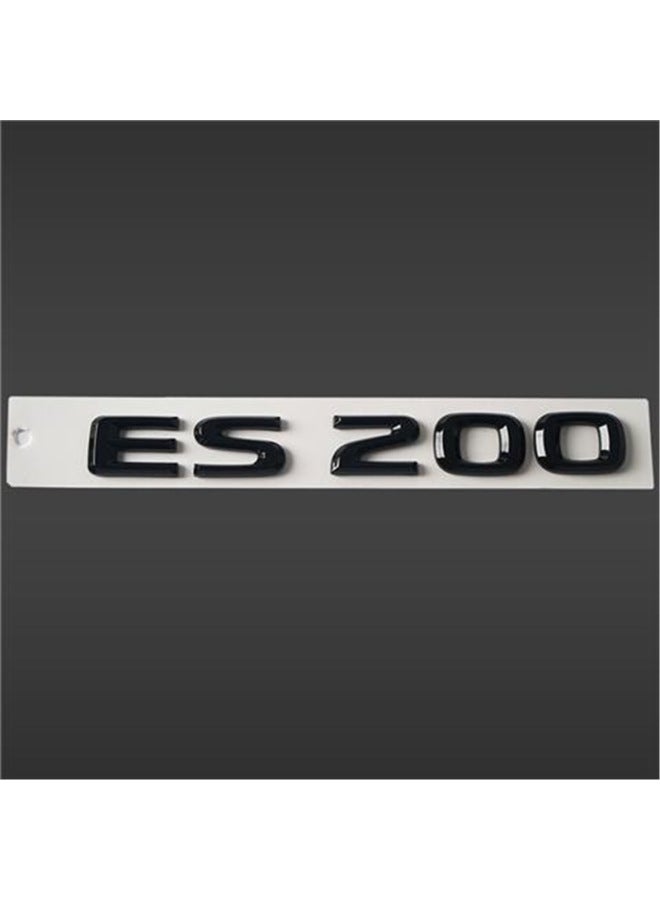 مناسب لسيارات لكزس IS300 و ES260 و ES200 - شعار معدل 300h لـ ES260 - ملصقات زخرفية للحروف الخلفية