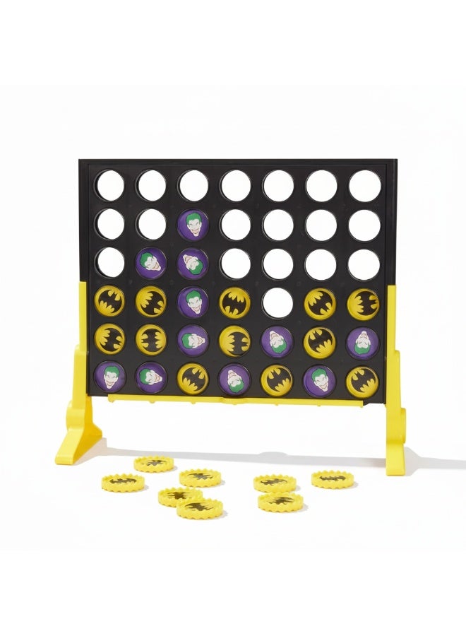 لعبة توصيل أربعة للأطفال، لعبة لوحية كلاسيكية، لعبة استراتيجية لأربعة صفوف متتالية، لعبة شبكية عائلية ممتعة للعب في الأماكن المغلقة والمفتوحة، مناسبة للاعبين، هدية مثالية للأطفال من عمر 6 سنوات فما فوق. - Image 1