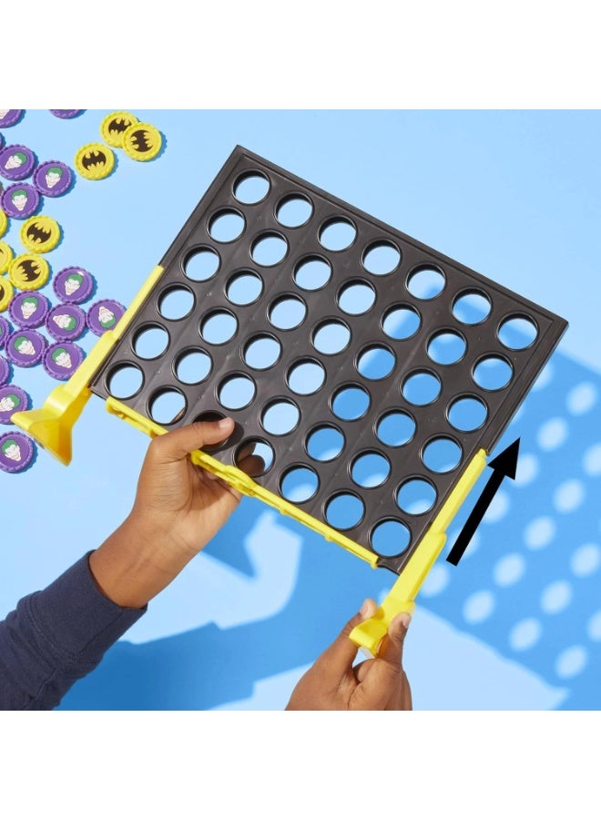 لعبة توصيل أربعة للأطفال، لعبة لوحية كلاسيكية، لعبة استراتيجية لأربعة صفوف متتالية، لعبة شبكية عائلية ممتعة للعب في الأماكن المغلقة والمفتوحة، مناسبة للاعبين، هدية مثالية للأطفال من عمر 6 سنوات فما فوق. - Image 4