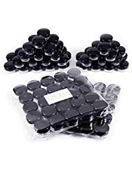 ZEJIA 3 Gram Sample Containers with Lids 100 Count Tiny Sample Jars 3ML Makeup Cosmetic Containers for Lip Balms Lotion Powder Beauty ProductsBlack Lids - Image 1