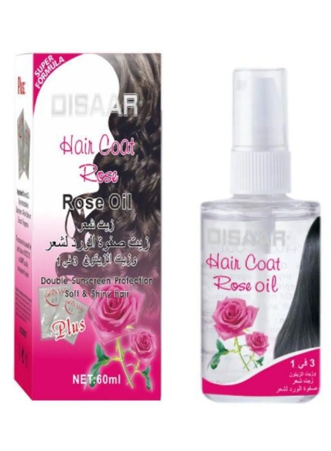 ديسار زيت ترطيب الشعر هير كوت روز 60 مل