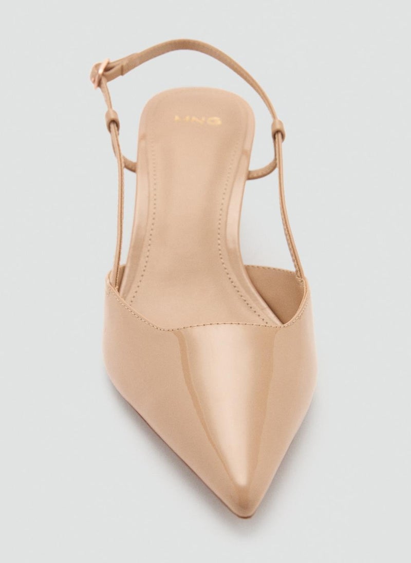 MANGO Tonio Slip Ons Mid Heel Shoes  - Image 5