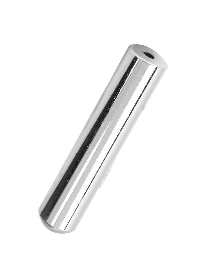 Walfront Stainless Steel Tonebar Cylindrical Guitar Slide Bar Silver Guitar Accessories for Guitar Players(Silver) - Image 2