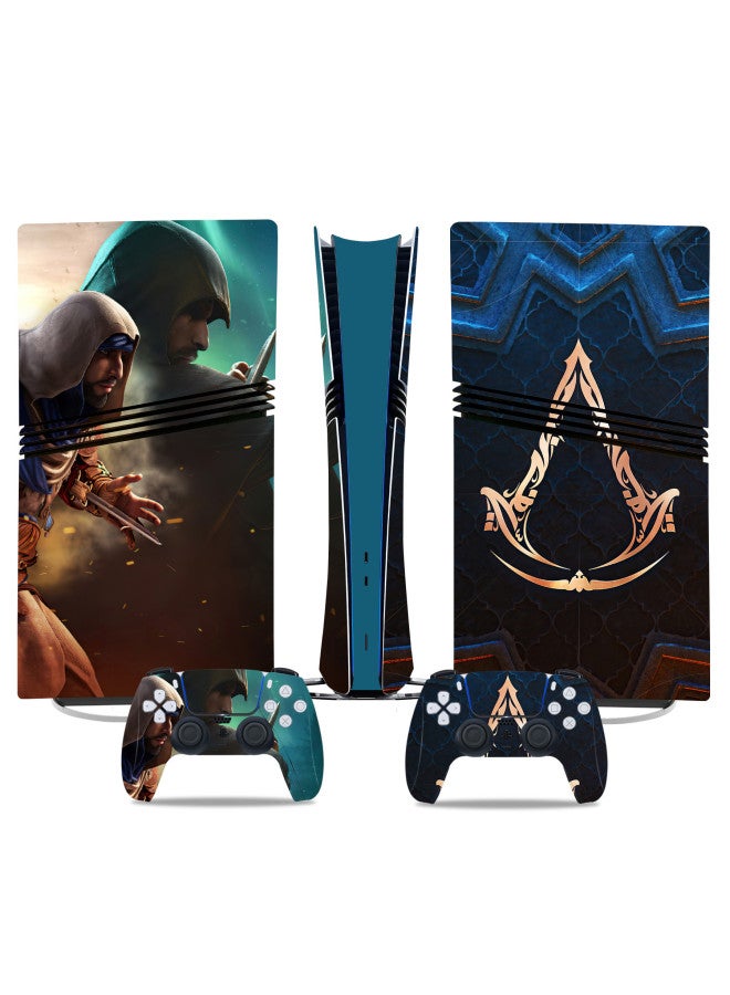 PS5 Pro Game Console Sticker Digital Version Of The Main Machine Sticker Handle Protective Film PS5 PRO Accessories-Color:TN-P5PDigital-0537  - Image 1