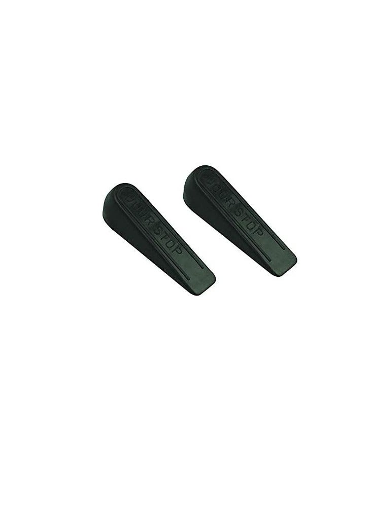 ROBUSTLINE Door stopper-Blister pack 2 Pcs-Black - Image 1