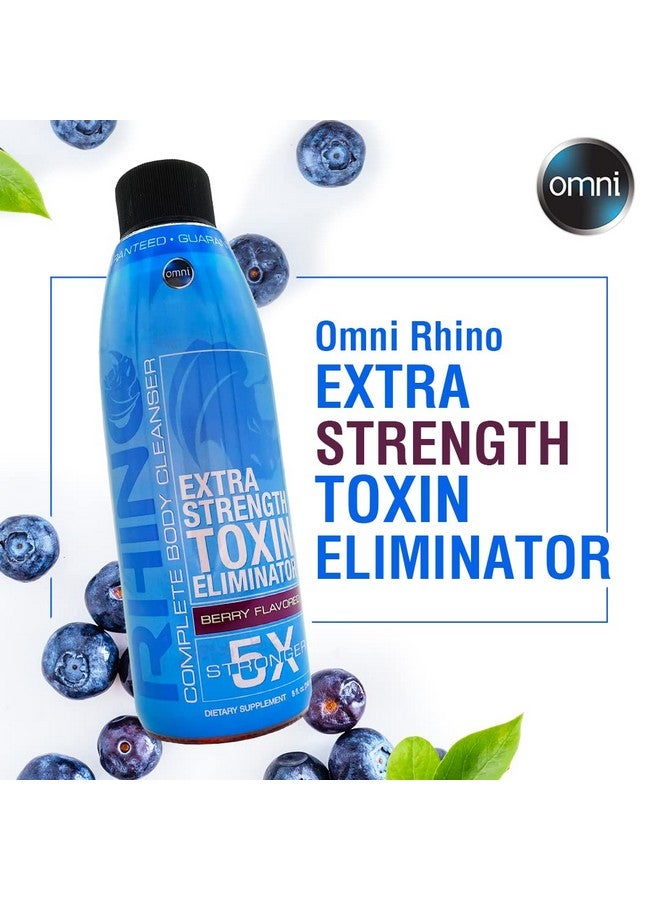 Wellgenix Omni Rhino Detox Drink - Toxin Eliminator - Same Day Cleansing Liquid - Fruit Punch - 8 fl oz (Pack of 1) - Image 2