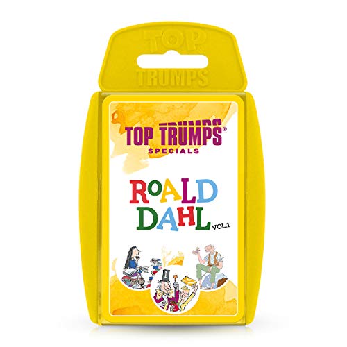 Top Trumps Roald Dahl Vol1 Specials Card Game Play with gloriumptious Characters from Matilda The BFG Charlie and The Chocolate Factory and Willy Wonka Gifts for Boys and Girls Aged 6 Plus - Image 1