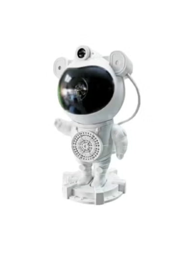 JAJEEK Astronaut Galaxy Projector Lamp with Built-In Speaker, Timer & Remote Control – USB Powered Starry Night Light Projector with 360° Adjustable Spaceman Design, Nebula & Star Effects, Bluetooth Music Playback – Ideal for Bedroom, Gifts & Room Decoration - Image 4