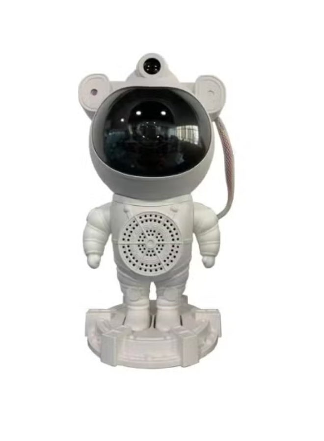 JAJEEK Astronaut Galaxy Projector Lamp with Built-In Speaker, Timer & Remote Control – USB Powered Starry Night Light Projector with 360° Adjustable Spaceman Design, Nebula & Star Effects, Bluetooth Music Playback – Ideal for Bedroom, Gifts & Room Decoration - Image 5