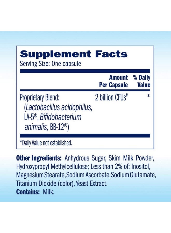 TruBiotics Daily Probiotic 30 Capsules Gluten Free Soy Free Digestive + Immune Health Support Supplement For Men And Women (Pack Of 3) - Image 3