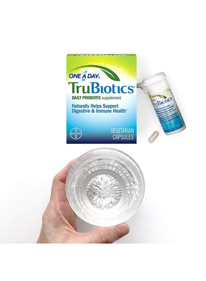 TruBiotics Daily Probiotic 30 Capsules Gluten Free Soy Free Digestive + Immune Health Support Supplement For Men And Women (Pack Of 3) - Image 5