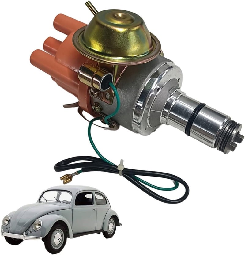 Ignition Distributor with Cap & Rotor OEM 0231170034 Compatible For Beetle 1961-1979 Split T2 1961-1967 - Image 5