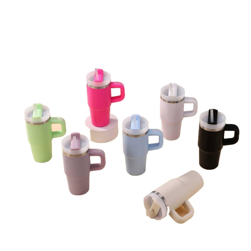 14 oz Stainless Steel Coffee Mug with Straw Top and Cup Holder Friendly - Image 3