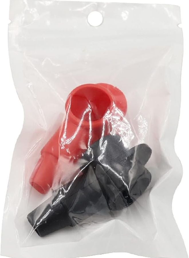 Black PVC Cable Lug Protector Boots Insulating Covers for Auto Marine Tools - Image 5